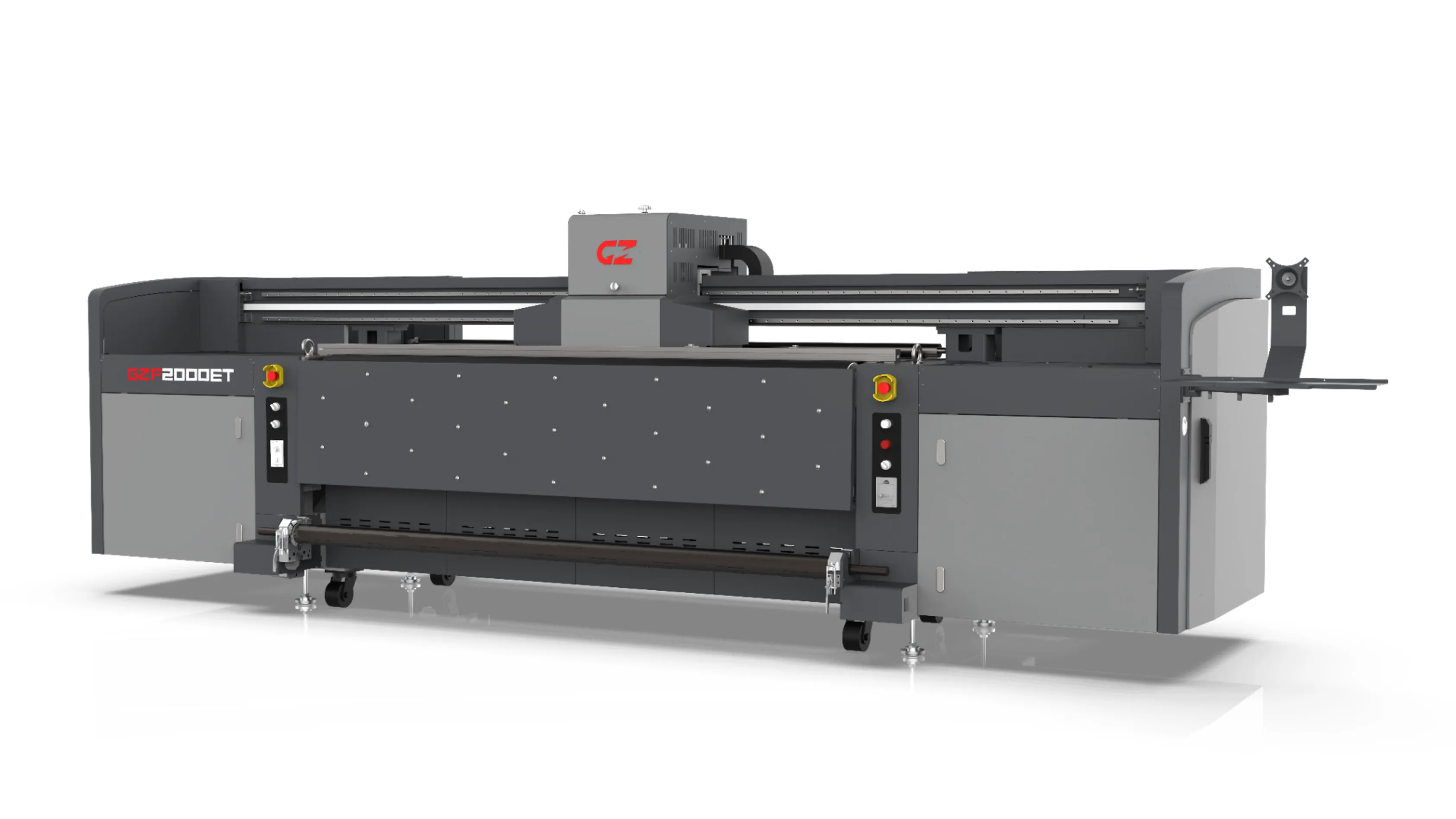 Compact Hi Performance Hybrid UV LED 2m printer GZF2000ET