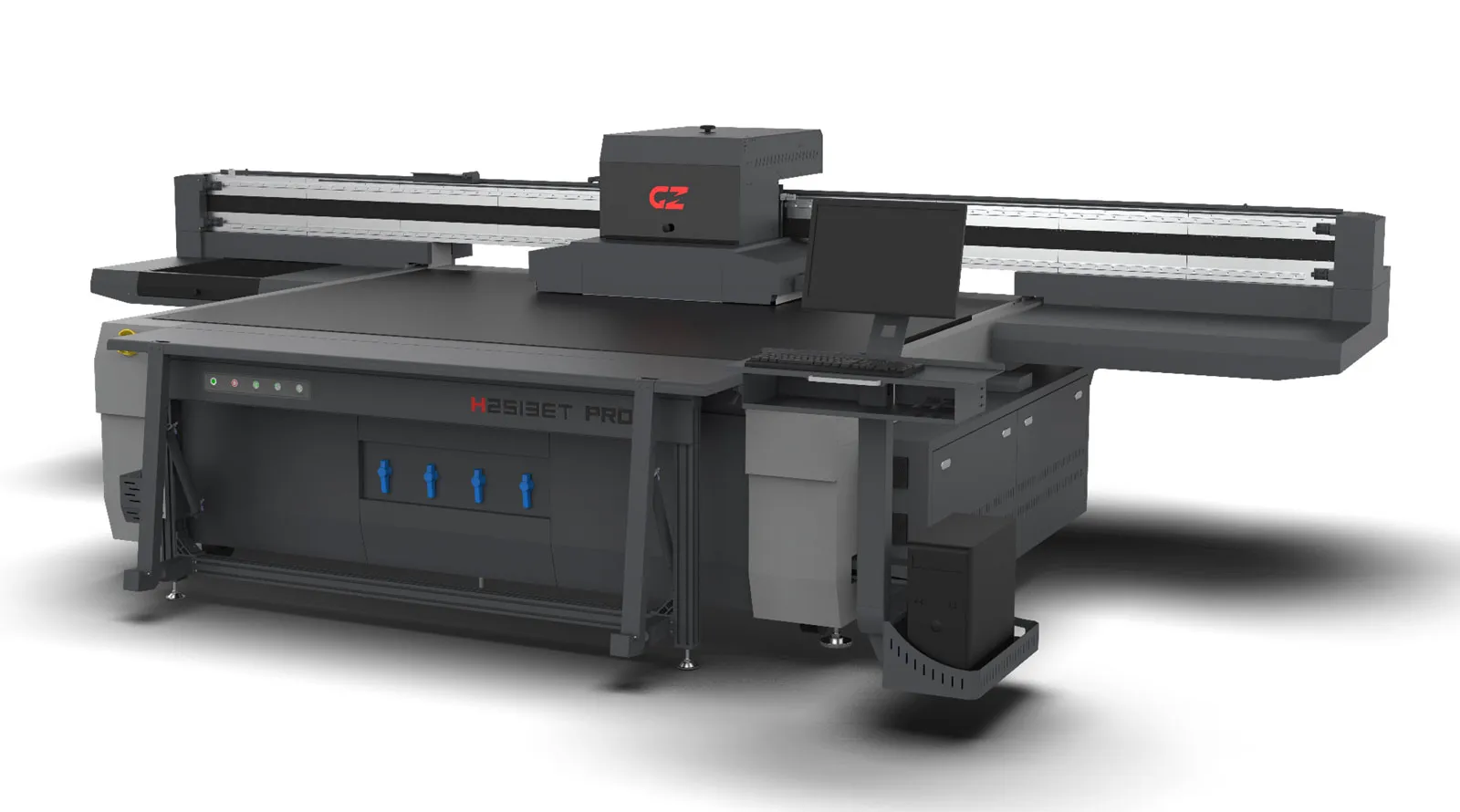 Flatbed UV LED 2.5m x 1.5m Inkjet Printer H2513ETPro